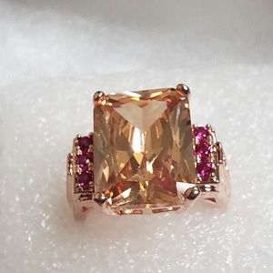 Simulated Champagne Sapphire